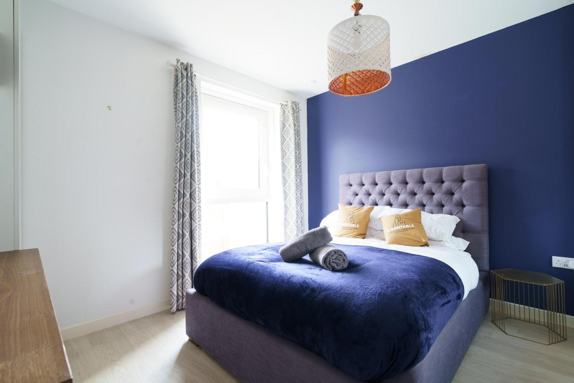 Stylish Surrey Quays Apartment - 10 Mins From Station 伦敦 外观 照片