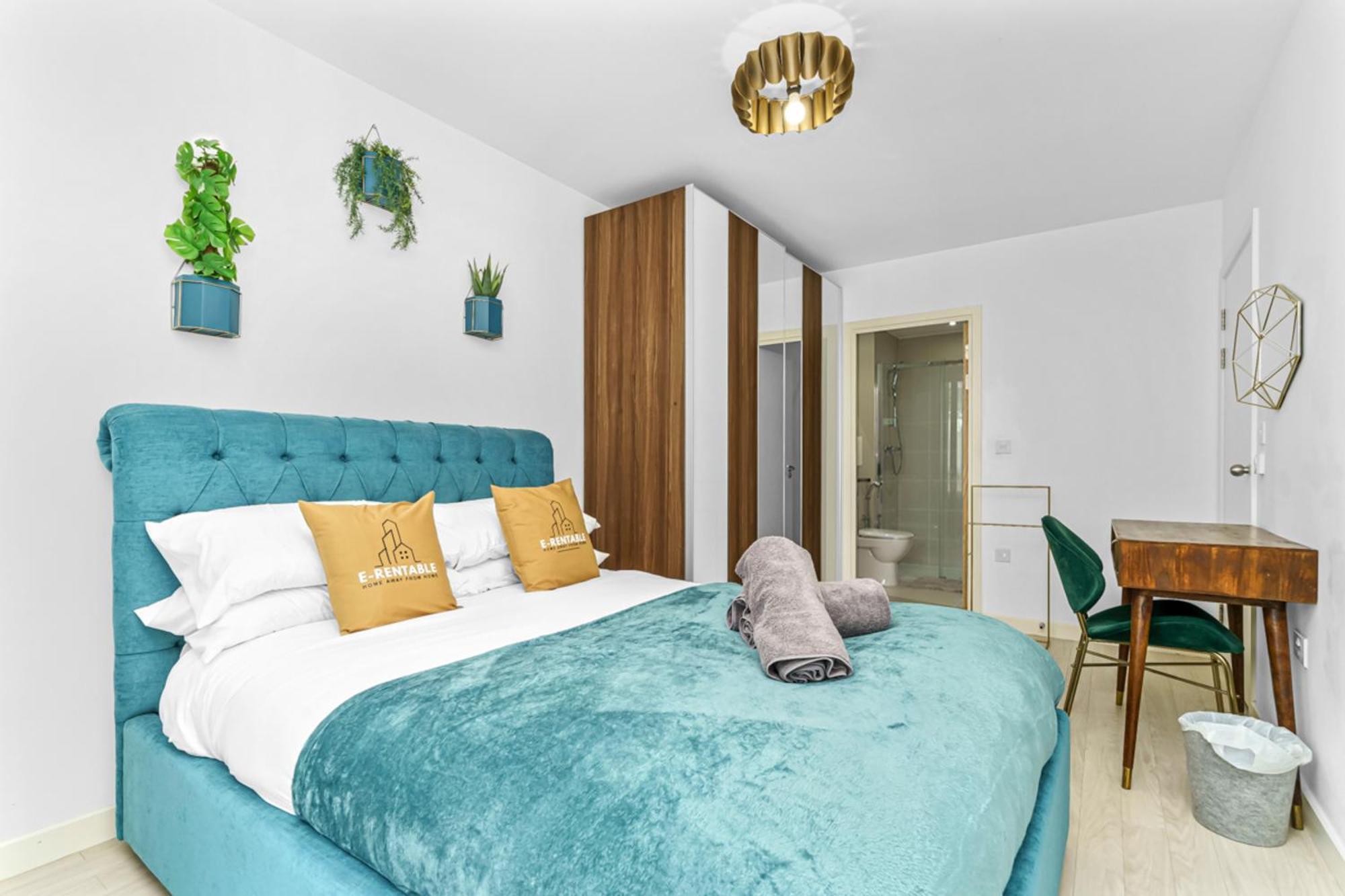 Stylish Surrey Quays Apartment - 10 Mins From Station 伦敦 外观 照片